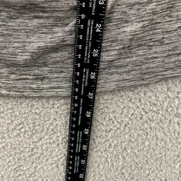 KEREN hart Gray Metallic Women S‎ Sequined Plunge Blouse - Picture 6 of 9